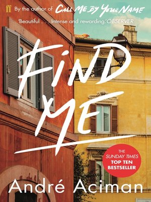 cover image of Find Me: a TOP TEN SUNDAY TIMES BESTSELLER